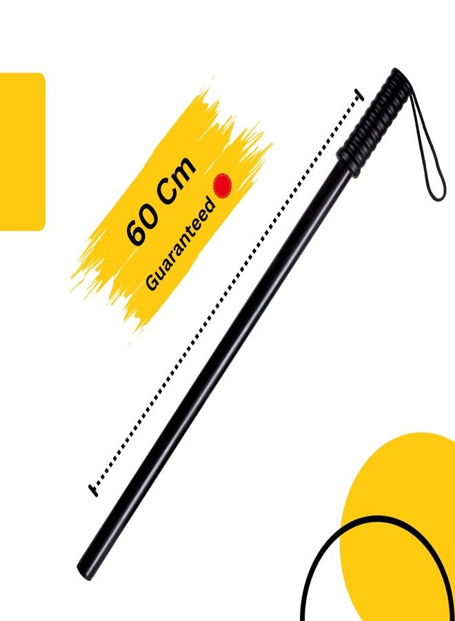 FAB TECH Plastic Security Stick | 60 cm | Strong | Lightweight | Durable | Comfortable Grip | Scratch Proof | Anti Slip Bottom Security Stick (Pack of 1) - Image 2